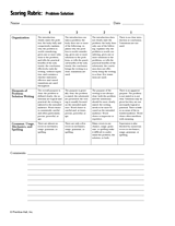 Scoring Rubric: Problem-Solution