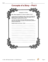 Concepts of a Story -- Plot II
