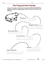 The Frog and His Friends