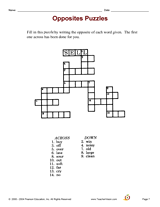 Opposites Puzzle