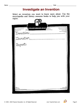 Investigate an Invention