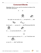 Consonant Blends