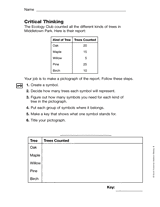 Data and Graphs: Critical Thinking (Gr. 3)