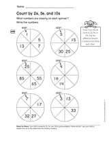Count by 2's, 5's, and 10's (Gr. 1)