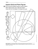 Explore Solid and Plane Figures (Gr. 2)