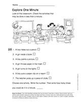 Explore One Minute (Gr. 2)