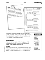 Staying Healthy: Family Activity
