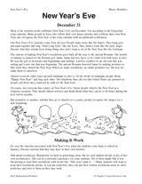 New Year's Eve