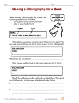Making a Bibliography for a Book