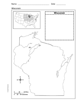 Map of Wisconsin