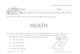 Math Warm-Up 131 for Gr. 3 & 4: Measurement & Geometry