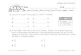 Math Warm-Up 20 for Gr. 5 & 6: Numbers and Numeration