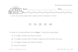 Math Warm-Up 29 for Gr. 5 & 6: Numbers and Numeration