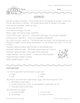 Reading Warm-Up 144 for Gr. 1 & 2: Mystery/Suspense/Adventure