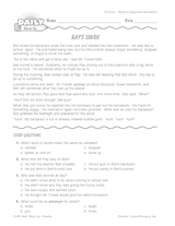 Reading Warm-Up 129 for Gr. 3 & 4: Mystery/Suspense/Adventure