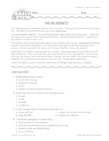 Pilgrims & the Wilderness Reading Warm-Up