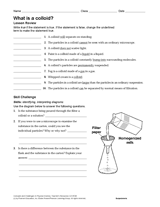 What Is a Colloid?