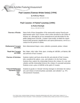 Literature & Math: Stories about Paul Cezanne
