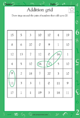Addition Grid