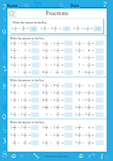 Adding Mixed Fractions