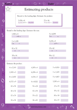 Estimating Products