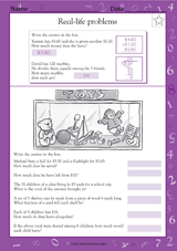 Money Word Problems I (Grade 5)