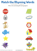 Match the Rhyming Words 3