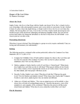 Keeper of the Lost Cities Curriculum Guide