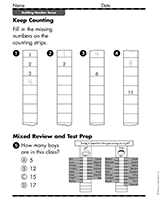 Keep Counting: Fill in the Numbers