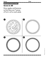 Draw and Count: Seven Fruits in All