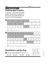 Breaking Apart Fractions